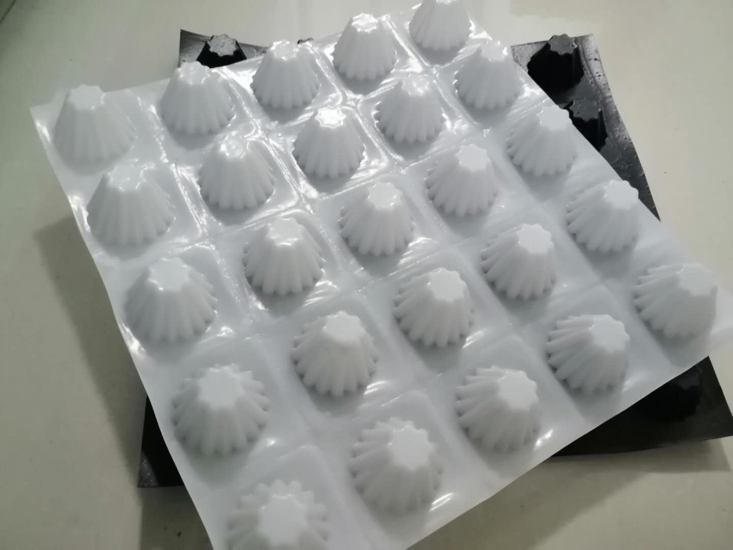嘉海H25mm车库顶板排水板